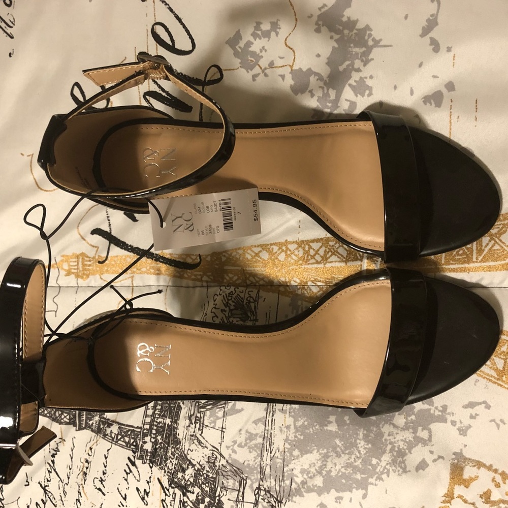 Ny&Co black heels
